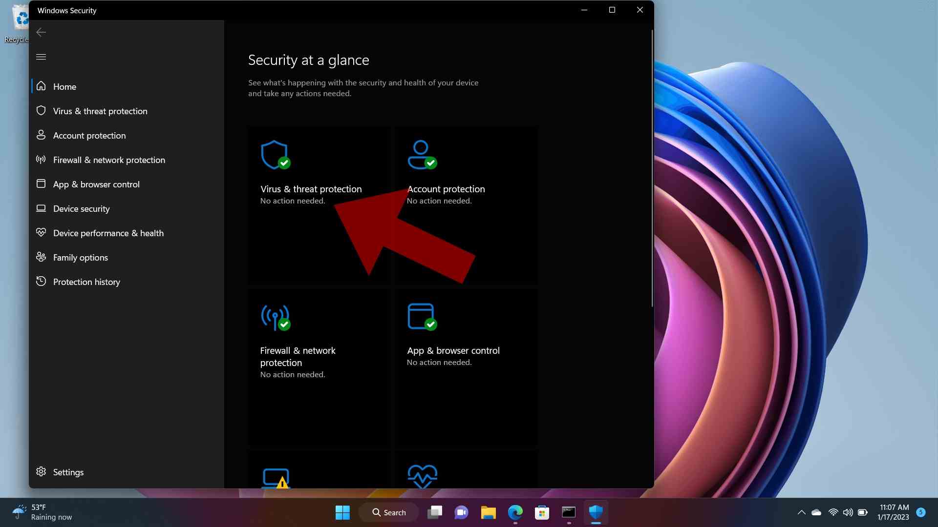 Désactiver Microsoft Defender dans Windows 11
