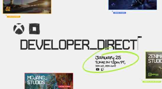 Diffusion en direct Xbox et Bethesda Softworks Developer_Direct prévue pour le 25 janvier