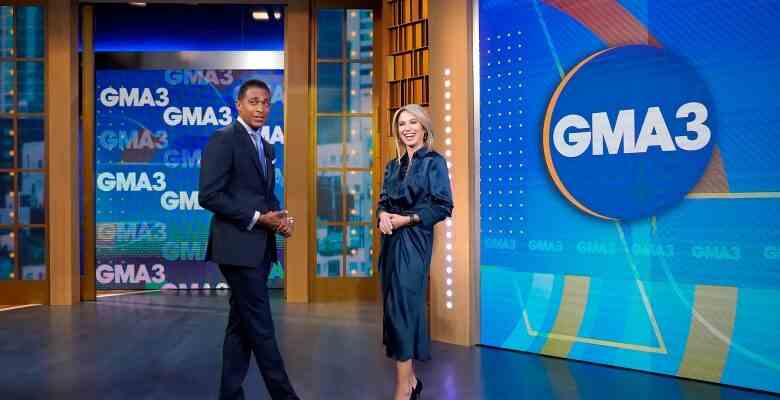 GMA3: WHAT YOU NEED TO KNOW - 9/23/22 Show coverage of “GMA3: What You Need to Know” Friday, September 23, 2022 on ABC. (ABC/Heidi Gutman) TJ HOLMES, AMY ROBACH