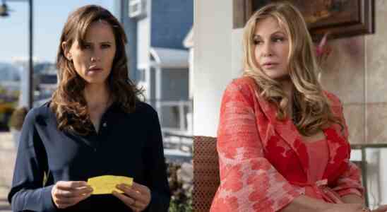From left to right: Jennifer Garner in The Last Thing He Told Me and Jennifer Coolidge on The White Lotus