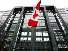 L'édifice de la Banque du Canada est photographié à Ottawa, le 6 décembre 2022.