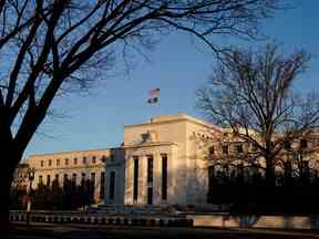 Le bâtiment de la Réserve fédérale à Washington, DC