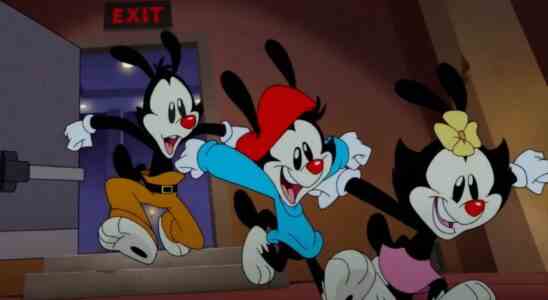 Yakko, Wakko, Dot jumping - Hulu dropped a new trailer for Animaniacs season 3, showing the Warner siblings and Pinky and the Brain ending the series with a bang.