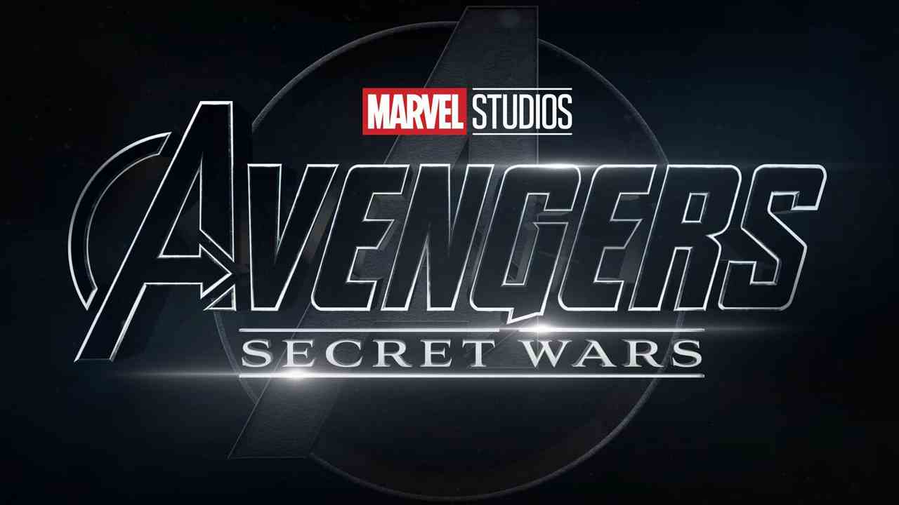 Une capture d'écran du logo officiel du film Avengers: Secret Wars de Marvel Studios