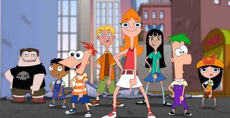 PHINEAS AND FERB THE MOVIE: CANDACE AGAINST THE UNIVERSE (Disney+)BUFORD, BALJEET, PHINEAS, JEREMY, CANDACE, STACY, FERB, ISABELLA