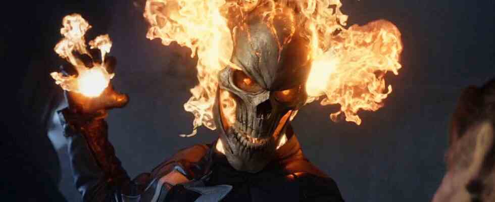 Gabriel Luna as Ghost Rider in Agents of SHIELD