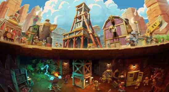 Le nouveau jeu de construction de ville de SteamWorld a une grande touche souterraine