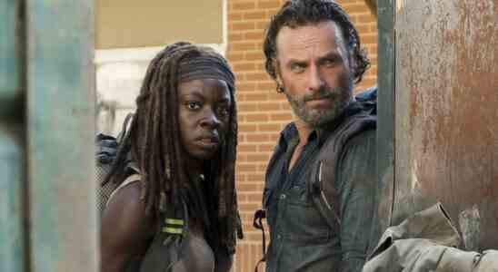 The Walking Dead Rick and Michonne