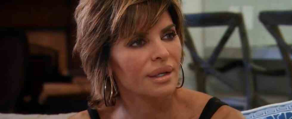 screenshot of Lisa Rinna from The Real Housewives of Beverly Hills