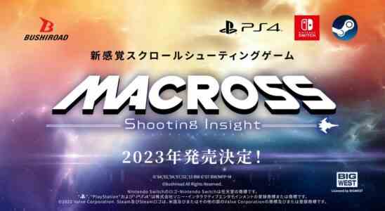 MACROSS Shooting Insight annoncé pour PS4, Switch et PC