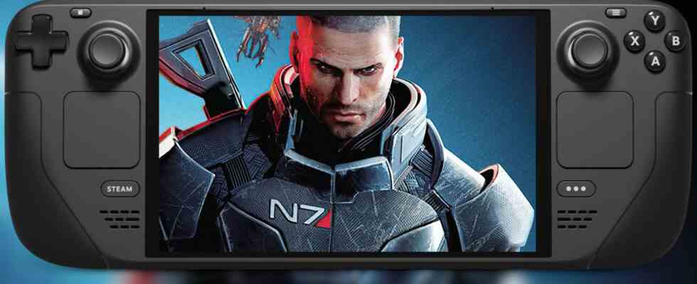 Mass Effect et bien d'autres rejoignent les rangs jouables de Steam Deck