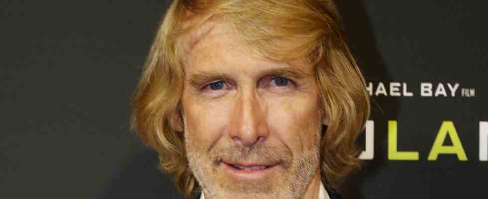 Michael Bay on the Red Carpet.