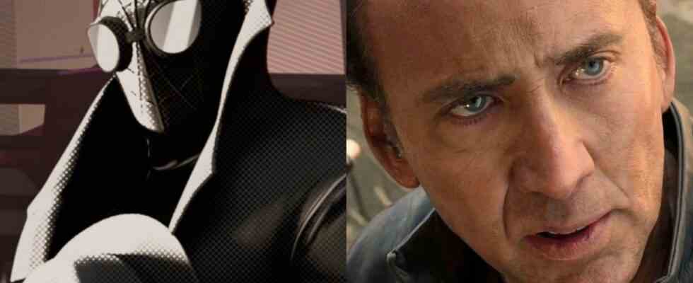 Nicolas Cage ne reviendra pas dans Spider-Man : Across the Spider-Verse