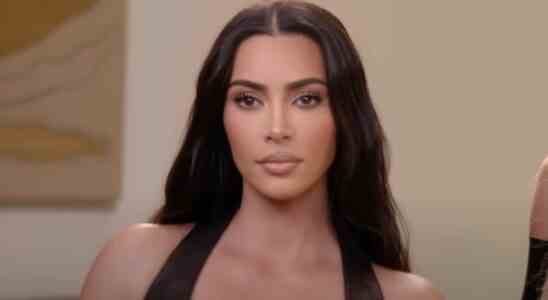 Kim Kardashian on The Kardashians.
