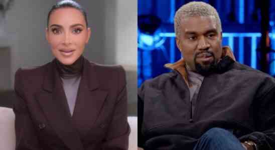 Kim Kardashian on The Kardashians and Kanye West on My Next Guest Needs No Introduction.