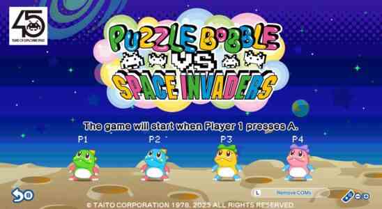 Puzzle Bobble Toutes les bulles !  inclut le mode "Puzzle Bobble vs. Space Invaders"