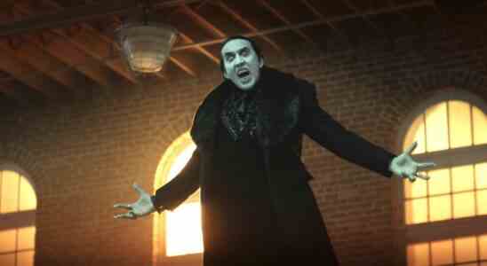 Remerciez le seigneur des ténèbres que Renfield nous donne Nic Cage comme Dracula