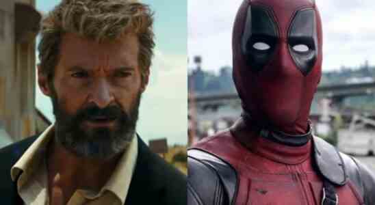 Left: Hugh Jackman as Wolverine in Logan, Right: Ryan Reynolds as Deadpool