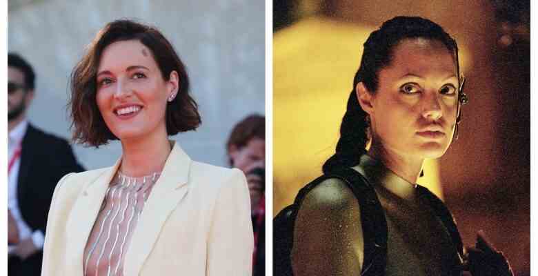 Phoebe-Waller Bridge, Angelina Jolie in "Tomb Raider"