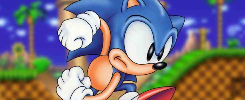 Sonic était à l'origine un garçon humain aux cheveux bleus hérissés