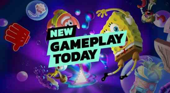SpongeBob SquarePants : la secousse cosmique |  Nouveau gameplay aujourd'hui