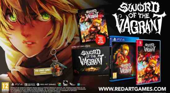 Sword of the Vagrant édition physique pour PS4, Switch lance le 2 juin en Europe