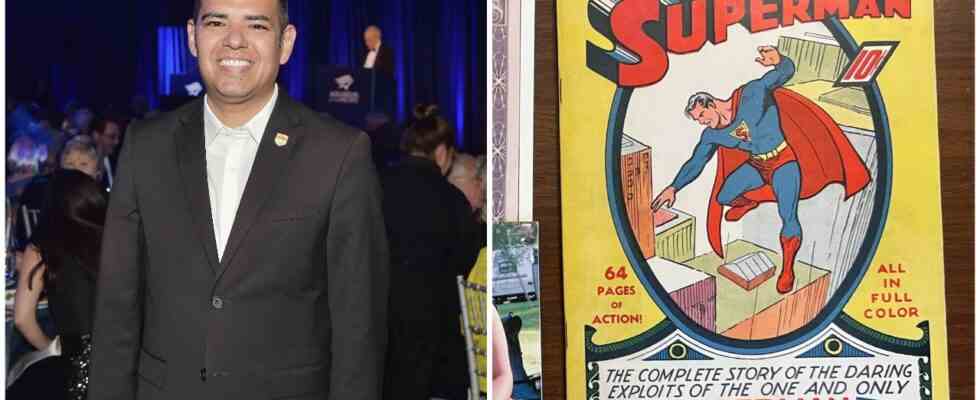 Un nouveau membre du Congrès américain prêtera serment aux côtés d'une bande dessinée classique de Superman d'une valeur de 5 millions de dollars