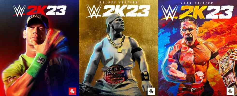 WWE 2K23 annoncé pour PS5, Xbox Series, PS4, Xbox One et PC