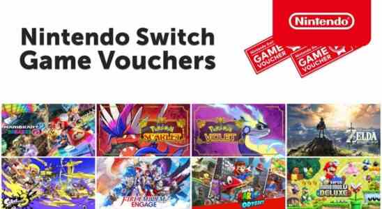Nintendo ramène les bons de jeu Switch en Amérique du Nord