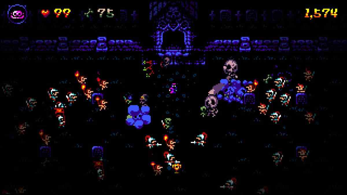 Boneraiser Minions aperçu accès anticipé caiys grande formule profondeur de gameplay rétro construit une stratégie différente de Vampire Survivors