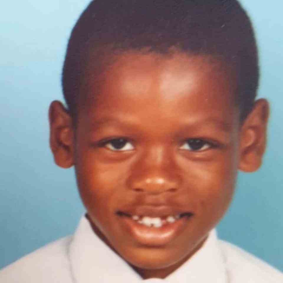 Ugo Monye a contribué une photo de lui âgé de cinq ans 