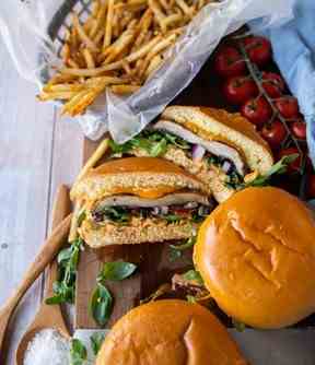 Burgers aux champignons portobello – Des produits simplifiés
