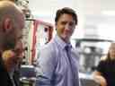 Le premier ministre Justin Trudeau à Toronto.