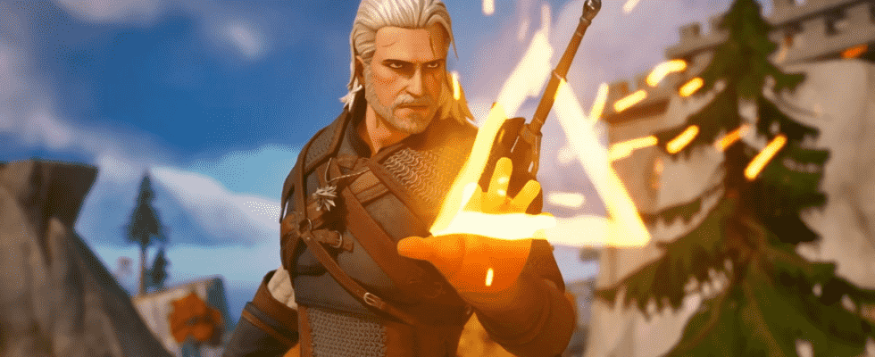 Comment obtenir le skin Geralt du sorceleur dans Fortnite