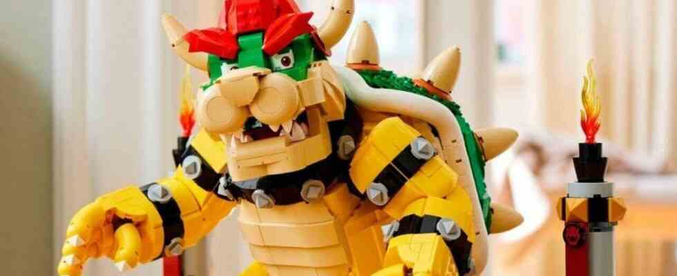 Le Mighty Bowser Lego Set obtient une remise rare chez Best Buy
