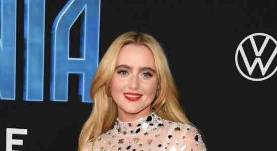 Kathryn Newton on the red carpet for Ant-Man 3