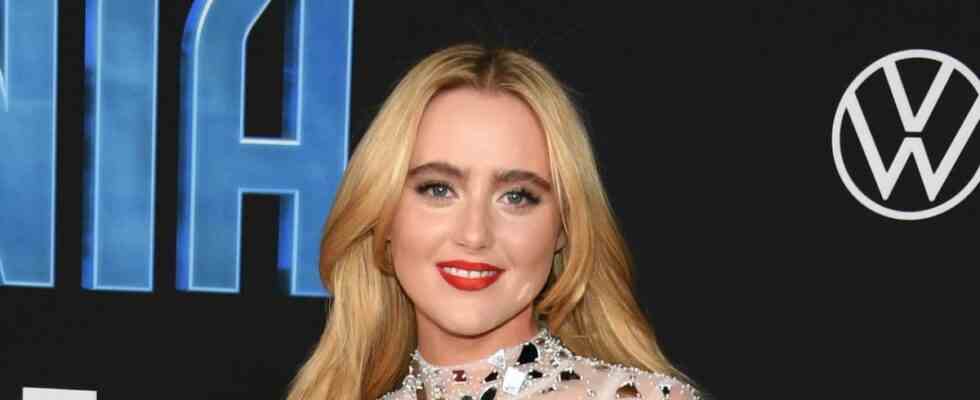 Kathryn Newton on the red carpet for Ant-Man 3