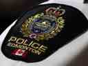Écusson du Service de police d'Edmonton (EPS). 