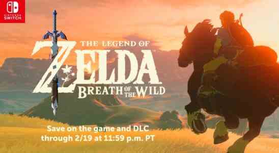 Changer d'offre eShop - Zelda: Breath of the Wild et plus