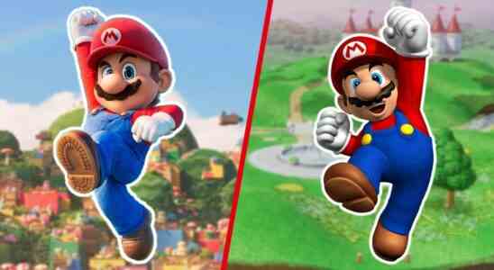Le film des personnages de Mario Vs.  Designs de jeux - Lequel préférez-vous ?