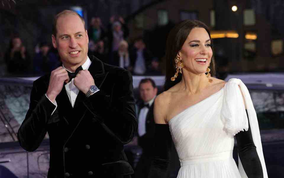 Le prince et la princesse de Galles assistent à la 76e cérémonie des British Academy Film Awards - Chris Jackson