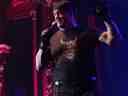 Mark Calaway, alias The Undertaker, prend la parole lors de son 1deadMan Show à Montréal jeudi soir.