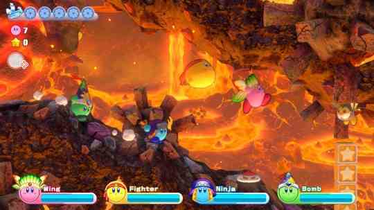 Capture d'écran de Kirby's Return To Dream Land Deluxe