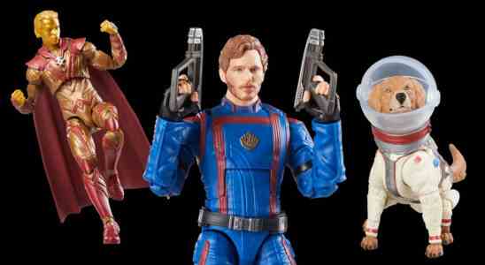 Marvel Legends Les Gardiens De La Galaxie Vol.  3 figurines d'action incluent Cosmo et bébé fusée