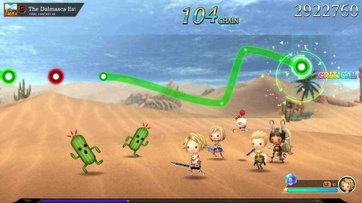 Theatrhythm Final Bar Line est un jeu de rythme célébrant la série Final Fantasy.