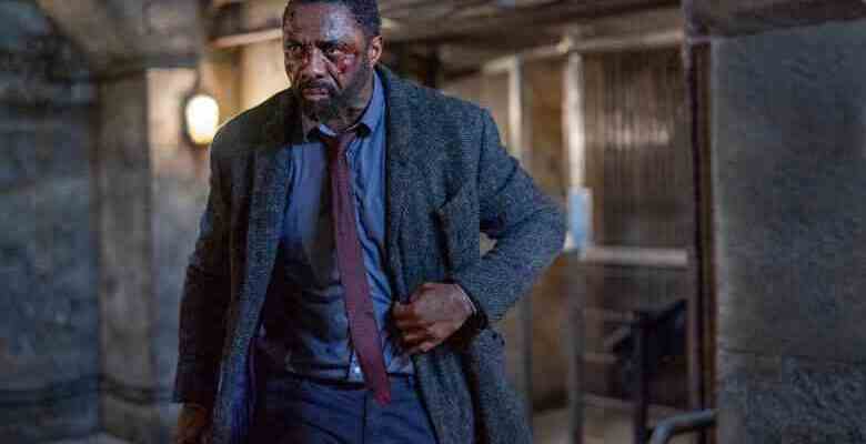 Luther. Idris Elba as John Luther in Luther. Cr. John Wilson/Netflix © 2023