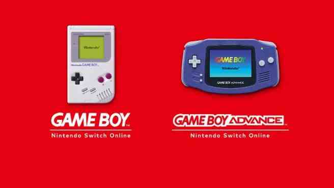 Calendrier Game Boy GBA Switch Online