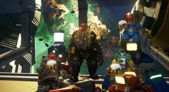 An image of the dwarves in Deep Rock Galactic.