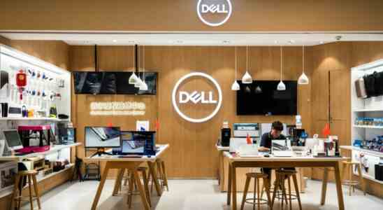 Dell storefront in Asia.