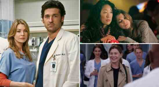 Ellen Pompeo, Patric Dempsey, and Sandra Oh for